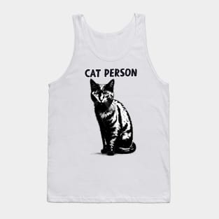 Cat Person Tank Top